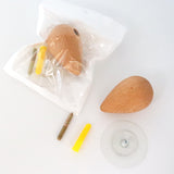 Cute Beech Wood Water Drop Hook for Home Storage