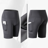 High-Waisted Yoga Fitness Shorts