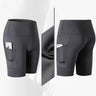 High-Waisted Yoga Fitness Shorts