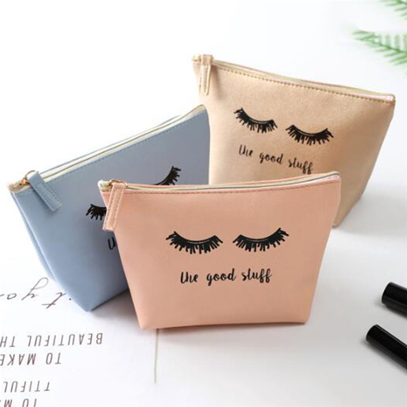Compact Portable Makeup Bag for Essentials Storage