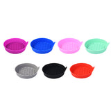 Creative Silicone Car Coaster with Rhinestones