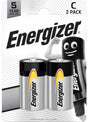 Energizer Batteries Alkaline C (2pcs) Alkaline Everyday