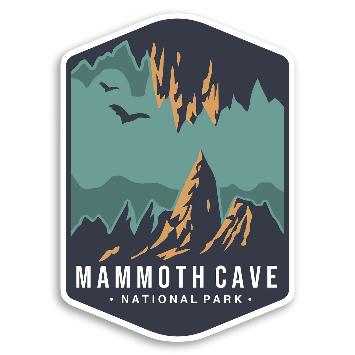 Mammoth Cave National Park Sticker Decal Notebook Car Laptop 4"x5.5" (Color)