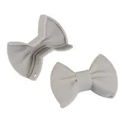 2pcs Bowknot Silicone Heat Insulation Pot Clips