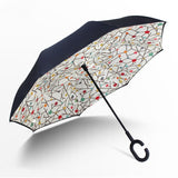 Reverse Umbrella for Car and Sun Protection