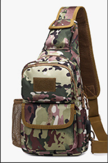 Water Bottle Chest Bag for Outdoor Sports Activities