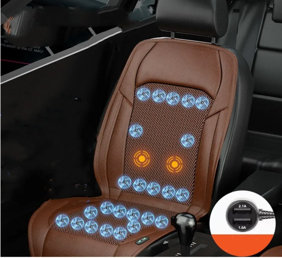 Ventilated Car Seat Cushion with Fan