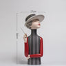Cute Resin Bubble Girl Statue for Home Decor