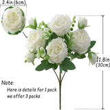 Artificial Silk Flowers Bouquet for Home and Party Decor