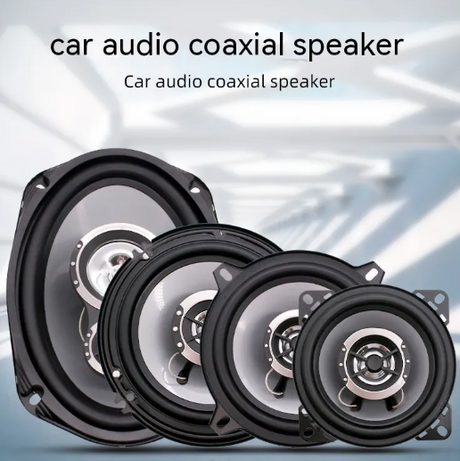 Two-Way Coaxial 6-Inch Car Audio Speakers – 400W Peak Power, 2pcs Set