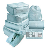 8-Piece Luggage Organizer Set for Travel Storage