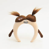 Cute Purple Plush Monster Headband Hair Accessory