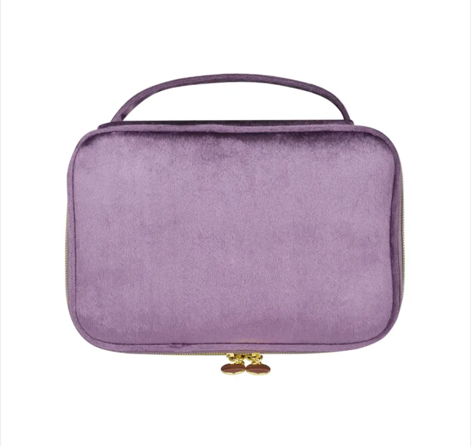 Portable Velvet Cosmetic Bag
