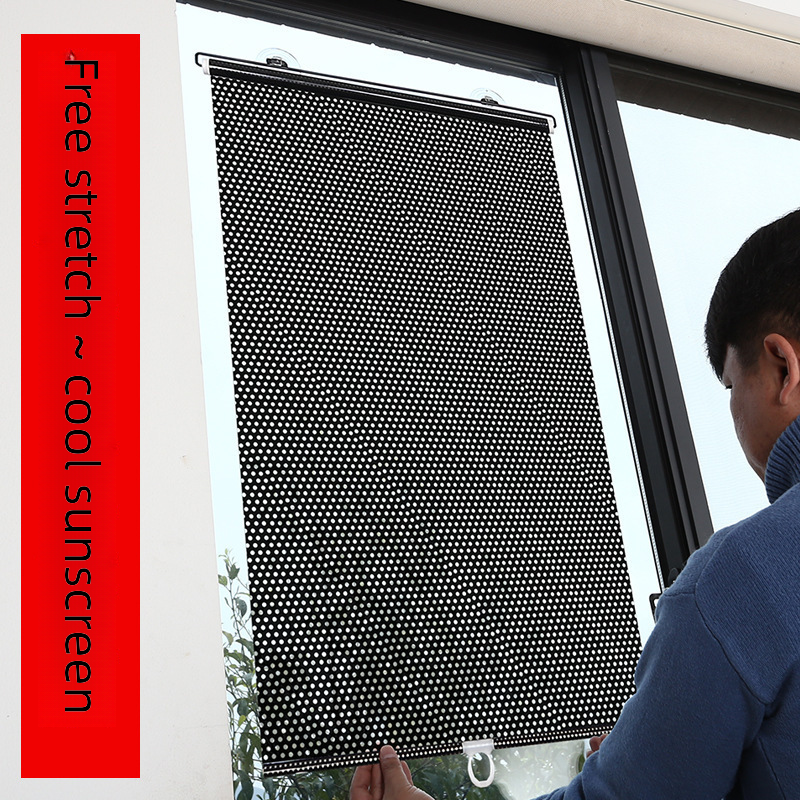 Suction Cup Car Sunshade Curtains for Home Windows