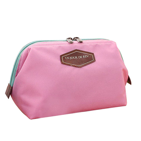 Cute Women's Travel Makeup Bag and Clutch Purse