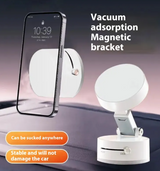 Vacuum Magnetic Suction Phone Holder (Adjustable Car/Table Stand)