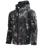Men's Outdoor Waterproof Softshell Jacket for Hiking