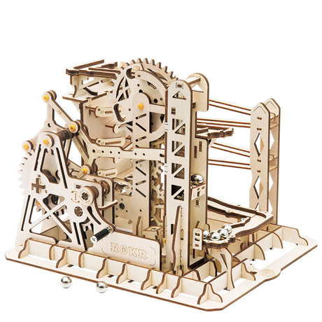 3D Wooden Puzzle Toy - Educational Mechanical Model