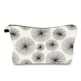 Dandelion Print Waterproof Cosmetic Bag for Women