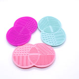 Silicone Makeup Brush Cleaning Mat with Suction Cups