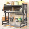 Multi-Functional Kitchen Sink Organizer Rack for Dishes