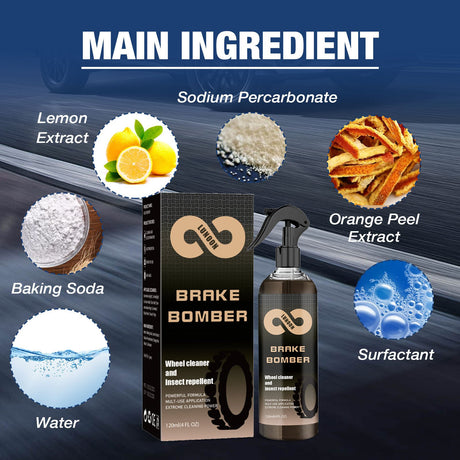Car Brake Cleanser for Rust Removal and Wheel Repair