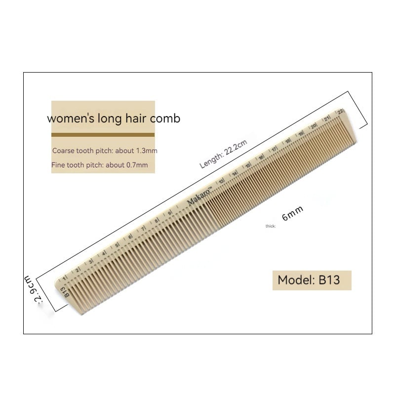 Laser Scale Hair Comb - High Quality Design