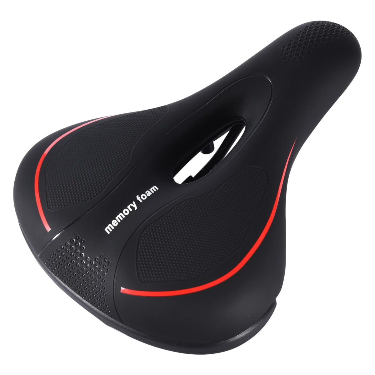 Pro-Bike Tool Bike Seat - Comfortable Gel Cushion for Peloton and Mountain Bikes - Compatible Universally Wide Range Bike Durable Material Easy to Install - Waterproof Cover Included