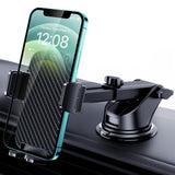FESIYOYE Car Phone Mount [Washable & Reusable Suction] Phone Stand for Car Phone Holder Mount Dashboard Windshield Accessories Automobile Cell Phone Holder for iPhone Smartphone Universal Cradles
