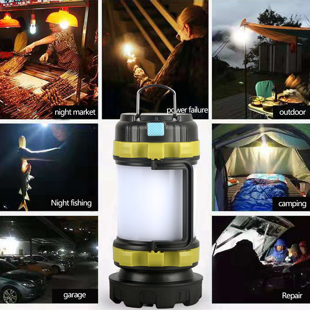 USB Rechargeable Outdoor Multi-Function Camping Light
