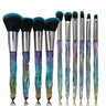 Crystal Diamond Makeup Brush Set for Beginners