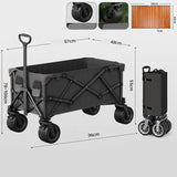 Foldable Camping Cart - Heavy Duty Outdoor Wagon
