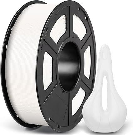 Anycubic ASA Filament White 1Kg. Ideal Usage: Outdoor sensor housings, marine equipment, car exterior parts, and garden fixtures.