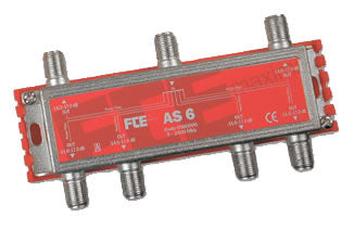 FTE AS6 Splitter 1-6 5-2400mhz Class A