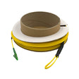 KEYNET Patch Cord Flat EasyPull SafeTrack LC/APC-LC/APC 10.0m