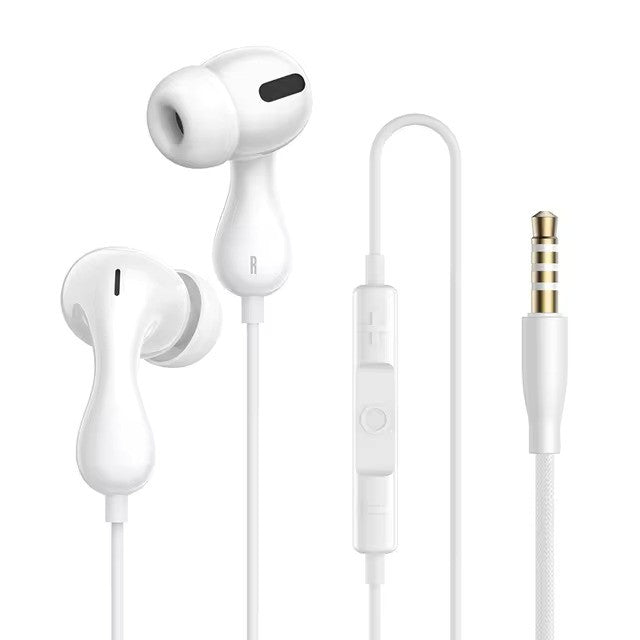 Baseus Headphones In Ear Wired 3.5mm HiRes HZ20 White