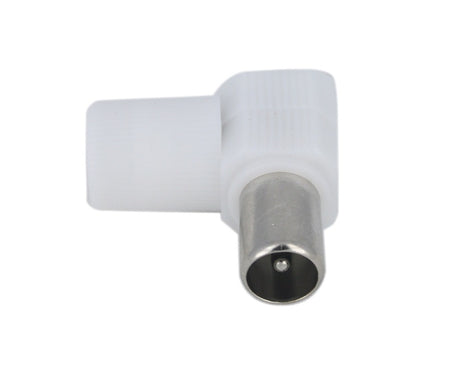 EK C95P-M Coaxial Plug Male White