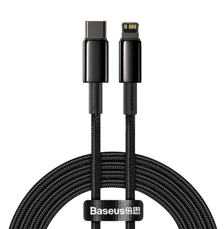Baseus Gold Type-C to Lightning PD 20W 2m Black