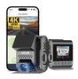 SJCAM M60S 4K Dash Cam, Equipped with STARVIS 2 HDR Night Vision Dashcam Front Camera Built-in WiFi G-Sensor 24/7 Recording Parking Mode 1CH