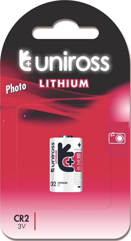 Uniross CR2 Photo Lithium Battery