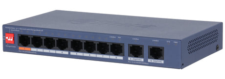 Dahua PoE Cloud Switch 8port +2UP 60W CS4010-8ET2GT-60