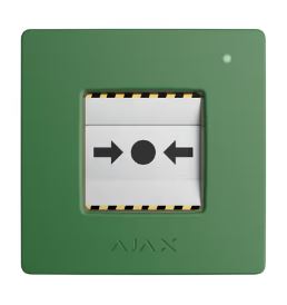 Ajax EN54 Fire Detection Manual Call Point Green