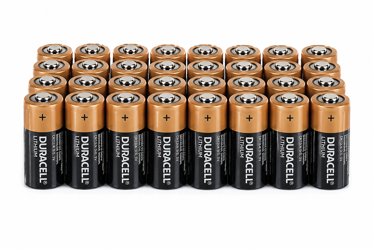 Duracell Lithium CR123A (32pcs)