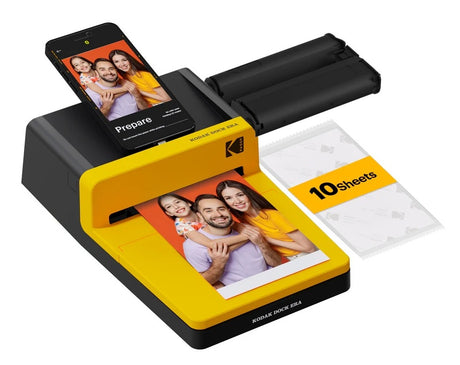 Kodak Printer DOCK ERA Black / Yellow 4x6 (10 sheets)