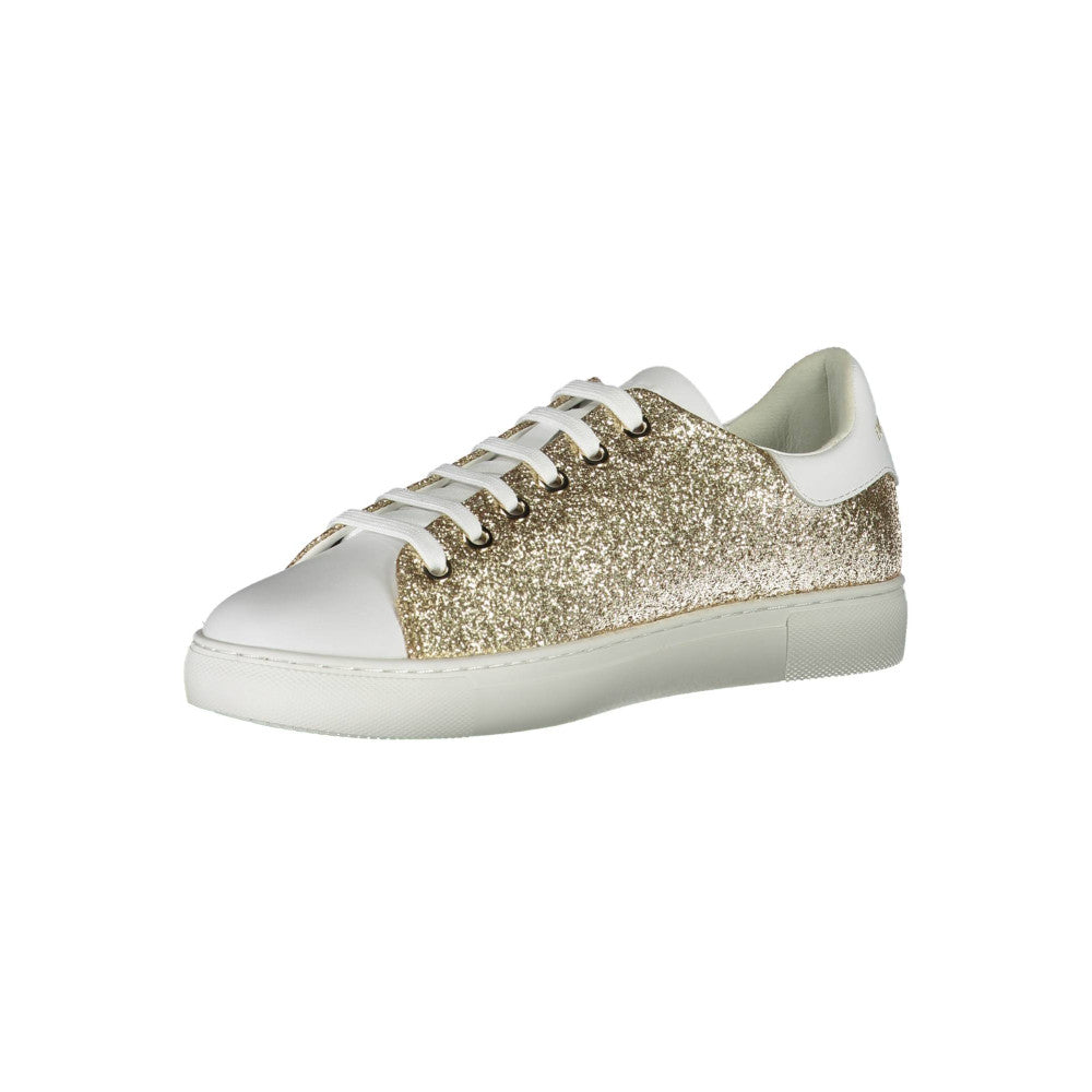 Emporio Armani Sneakers Gold Elegant - Women's