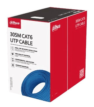 Dahua CAT6 OFC Cable 0.52mm 305m Blue PFM920I-6UN1-C