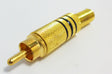 DigitMX DMX-RCAB RCA Plug Gold Black
