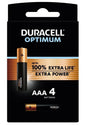 Duracell OPTIMUM AAA Up to 100% More Power than Duracell Plus (4pcs)