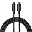 Baseus Cable USB-C to USB-C Tungsten Gold 240W 3.0m Black