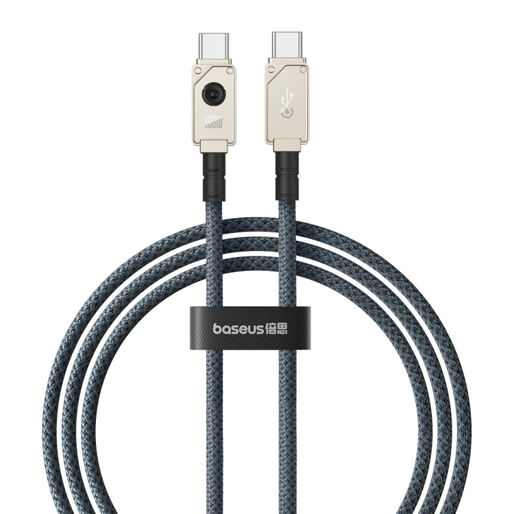 Baseus Cable USB-C to USB-C Unbreakable Braided 100W 1.0m White